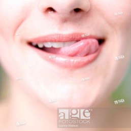 Stock image of a woman- Close up